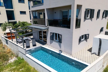 Zadar Villa with Heated Pool, Rooftop Jacuzzi for 12
