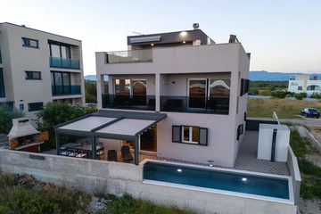 Zadar Villa with Heated Pool, Rooftop Jacuzzi for 12