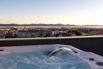 Zadar Villa with Heated Pool, Rooftop Jacuzzi for 12