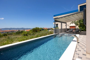 Zadar Villa with Heated Pool, Rooftop Jacuzzi for 12