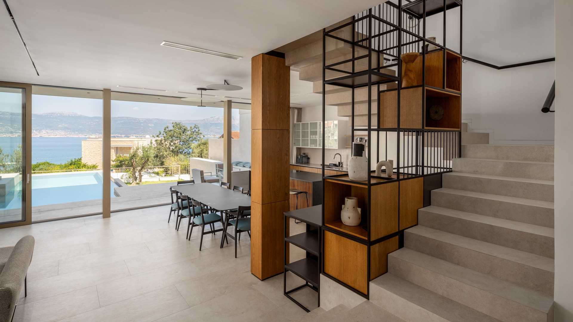 Luxury beachside villa Aqua with pool