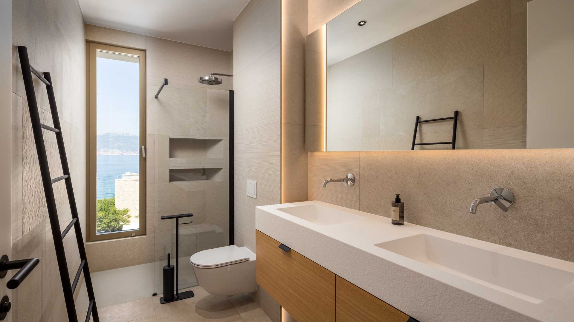 Luxury beachside villa Aqua with pool