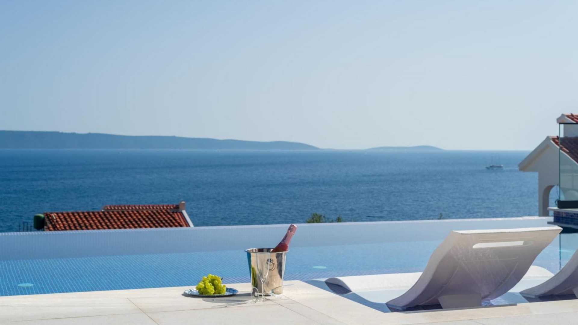 Villa Julian with a heated pool