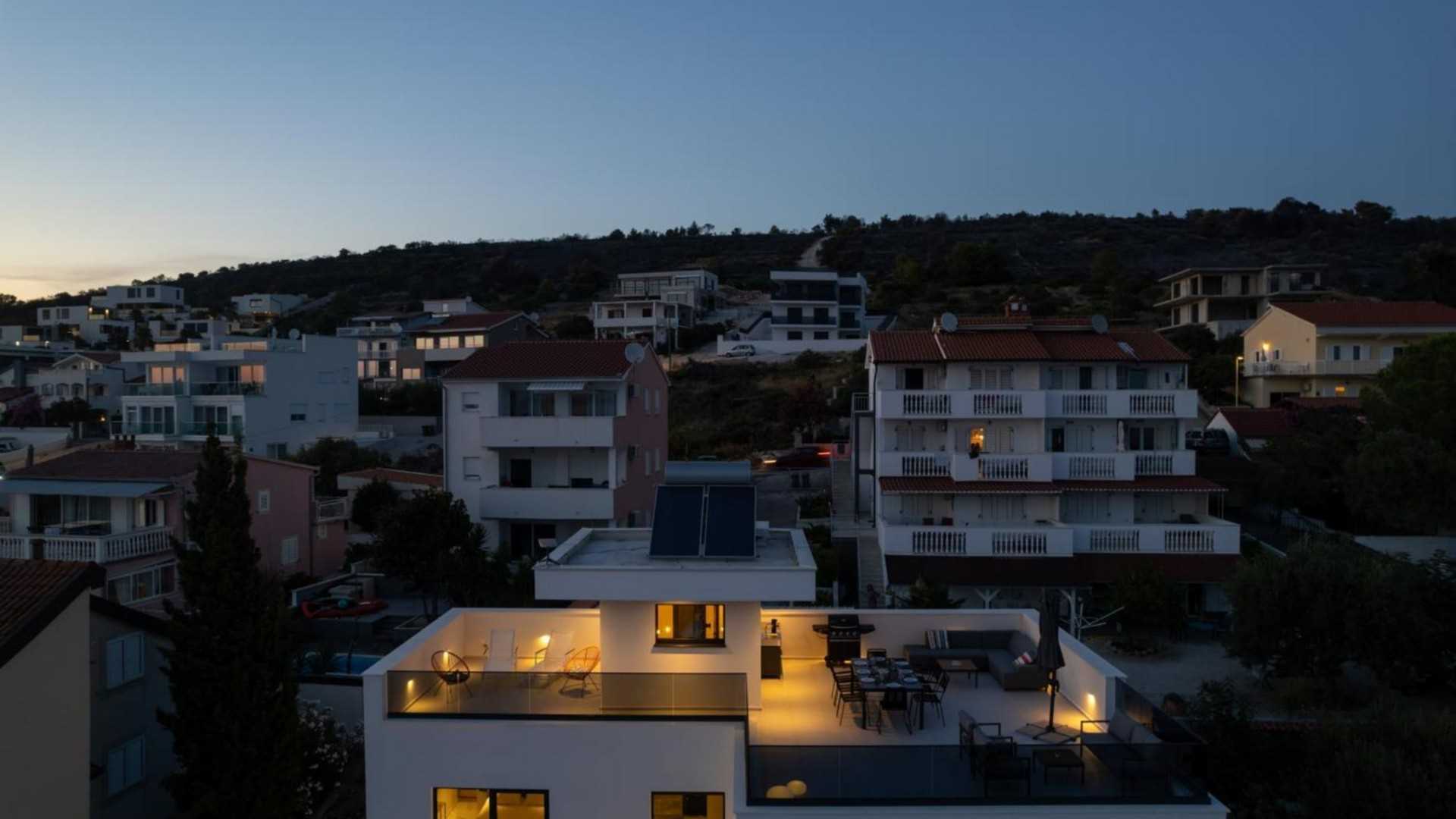 Villa Julian with a heated pool