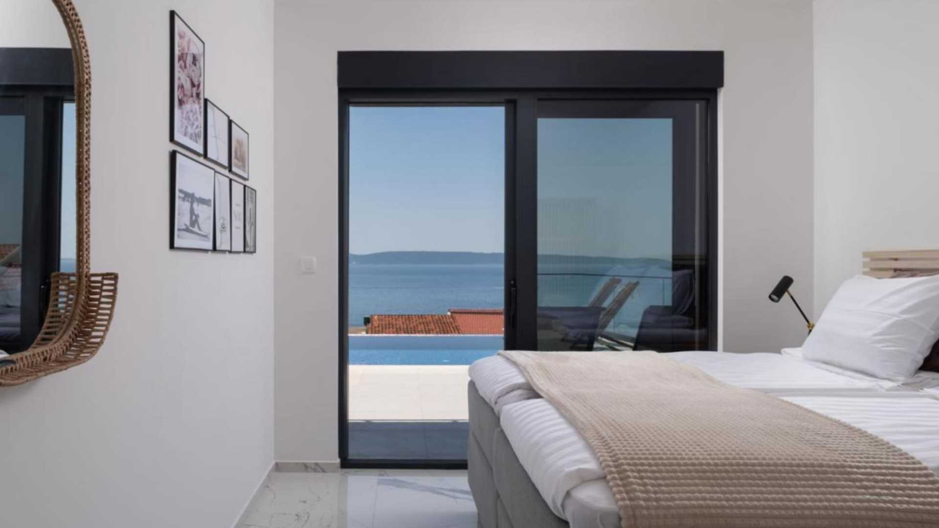 Villa Julian with a heated pool