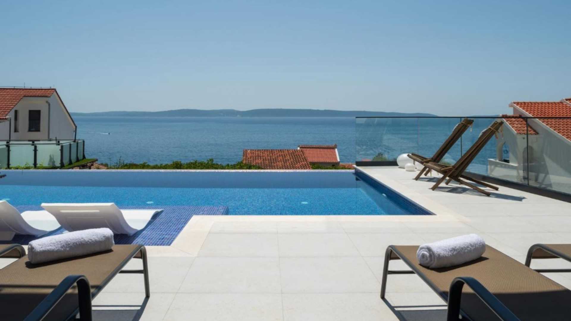 Villa Julian with a heated pool