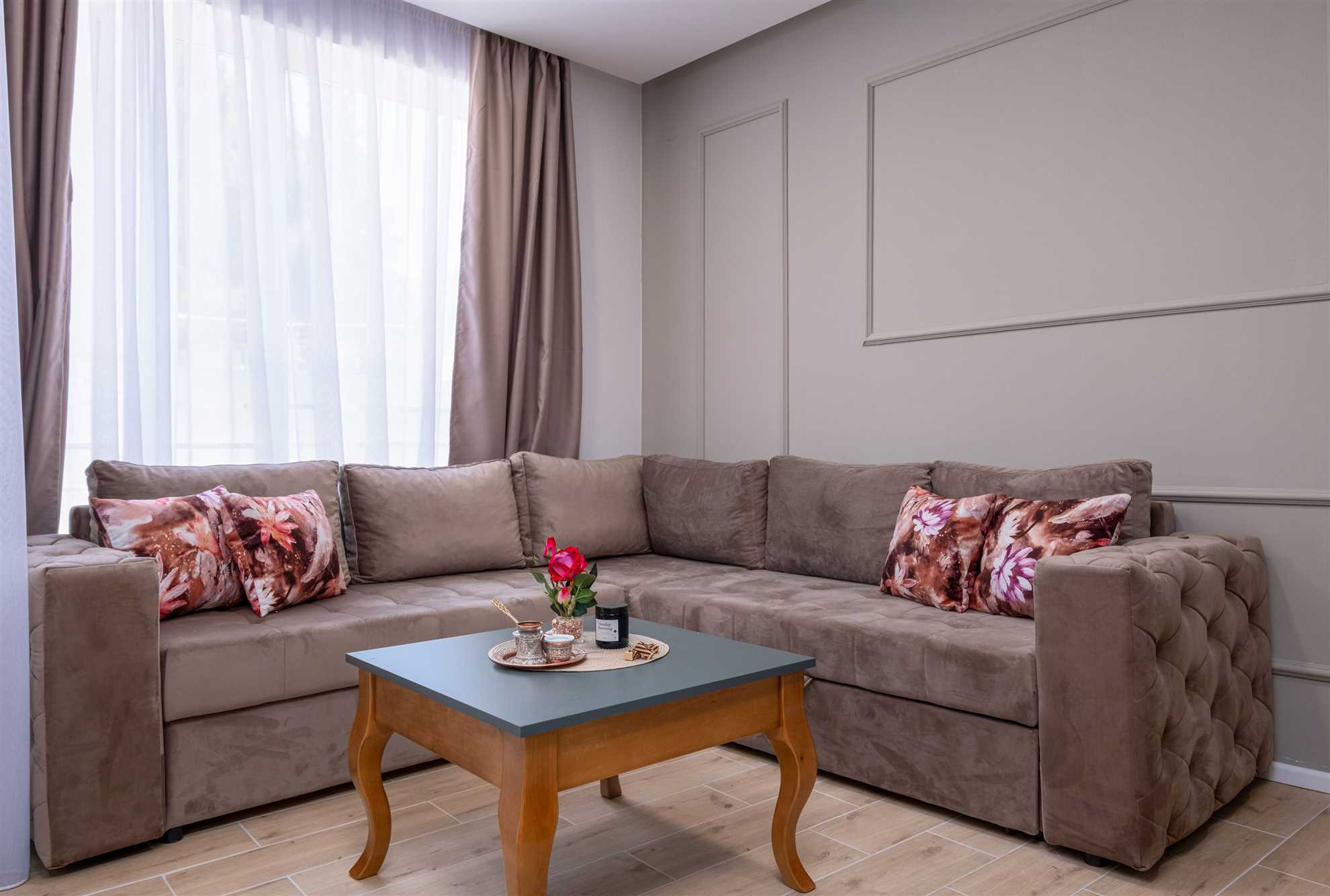 Apartment Pulenat with a terrace