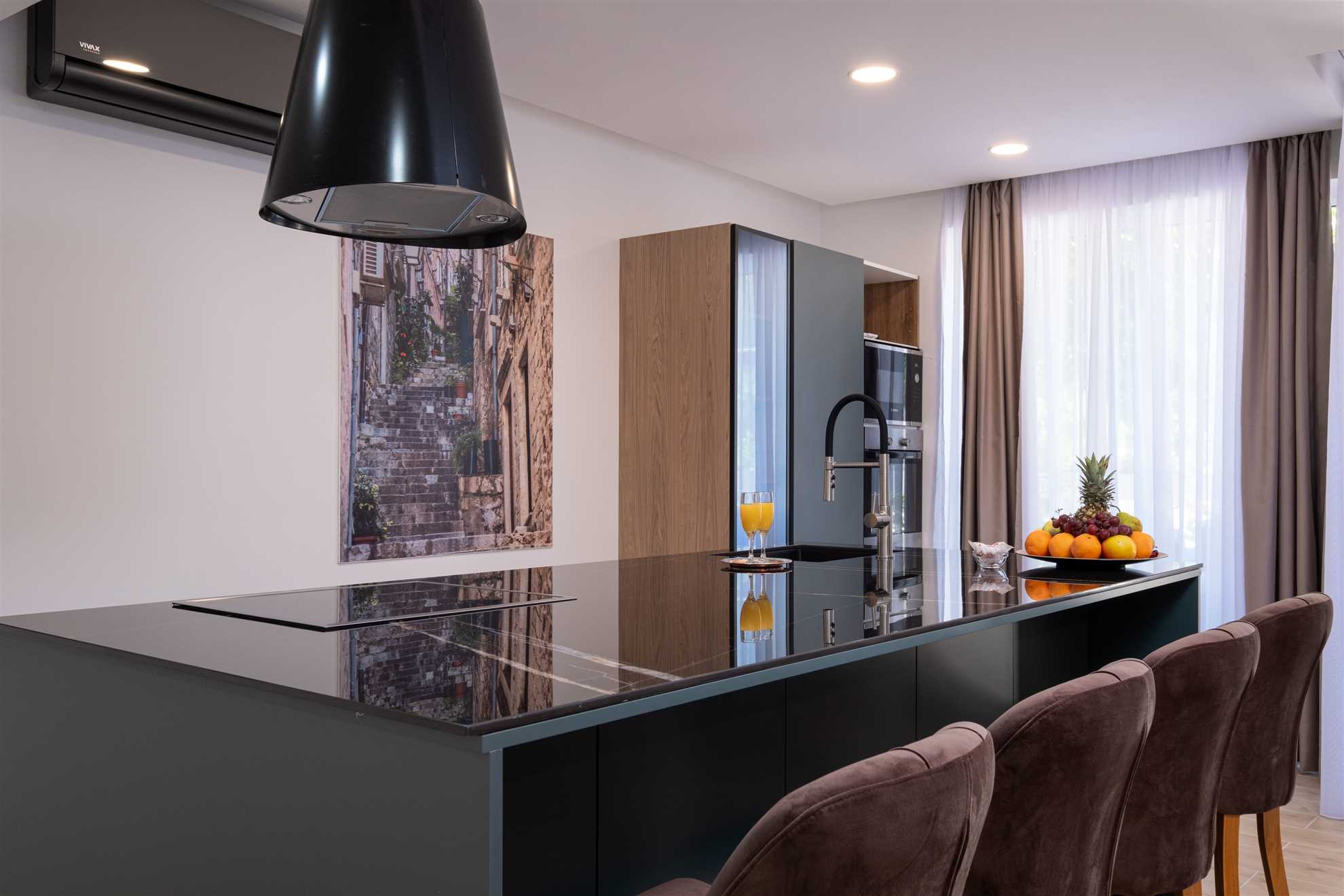 Apartment Pulenat with a terrace