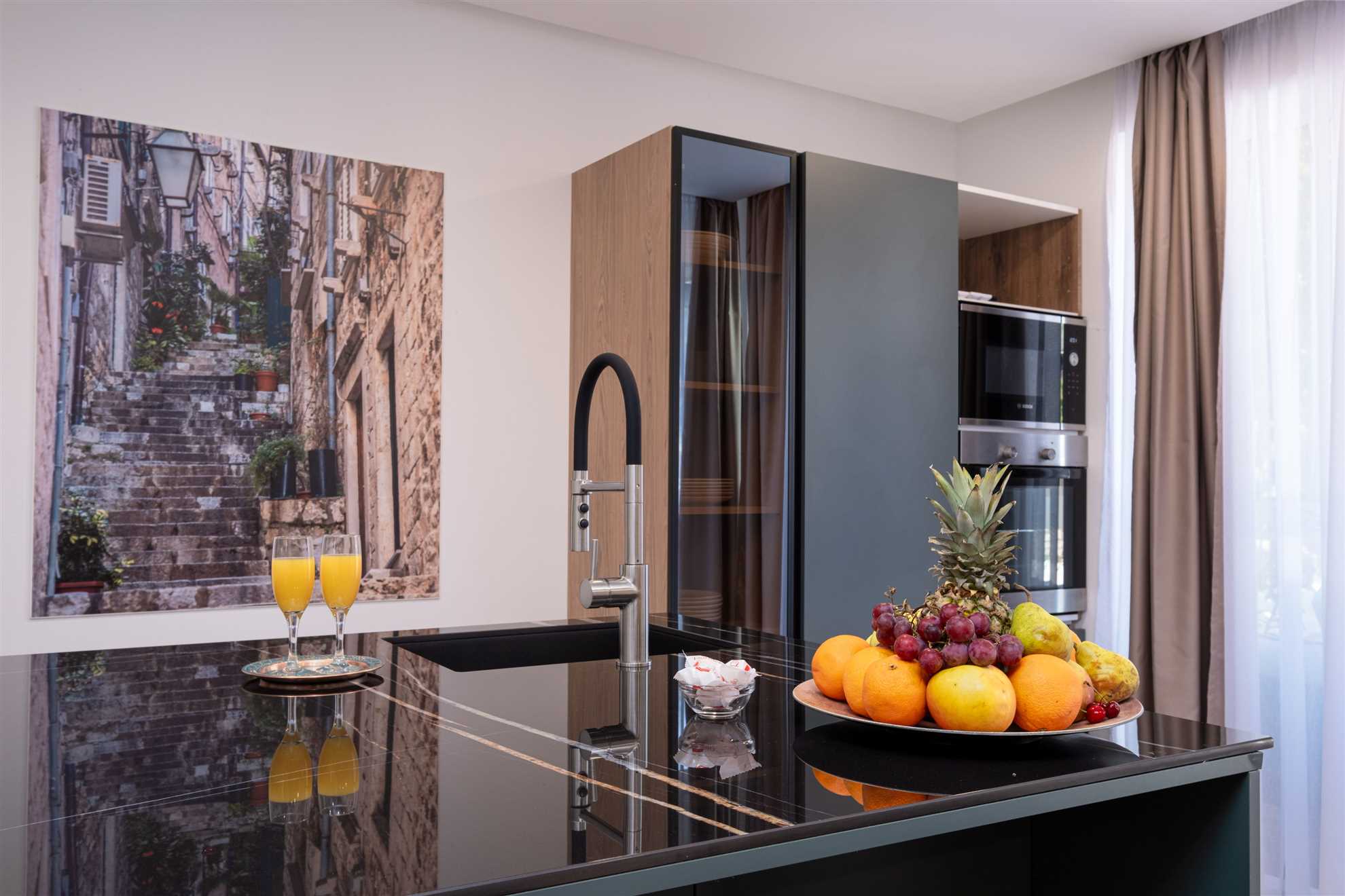 Apartment Pulenat with a terrace