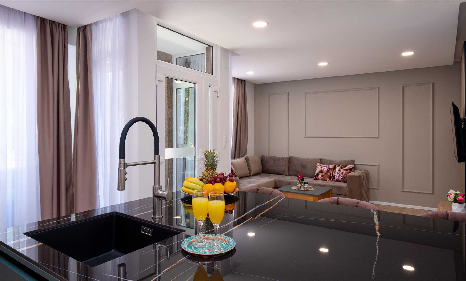 Apartment Pulenat with a terrace
