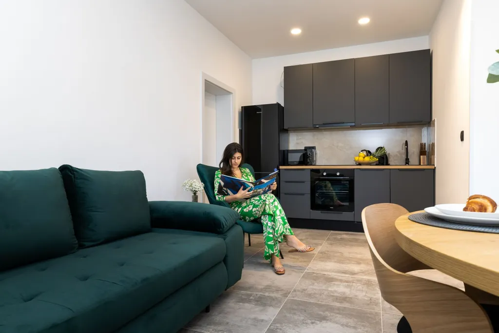 One-Bedroom Apartment in Mali Lošinj with Balcony
