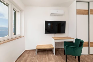 Villa in Vrbnik (Krk) with Heated Pool & Sea View