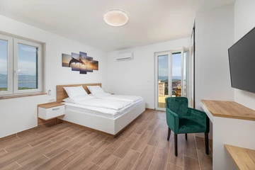 Villa in Vrbnik (Krk) with Heated Pool & Sea View