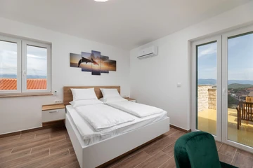 Villa in Vrbnik (Krk) with Heated Pool & Sea View