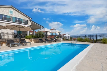 Villa in Vrbnik (Krk) with Heated Pool & Sea View