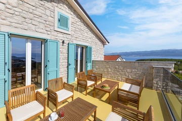 Villa in Vrbnik (Krk) with Heated Pool & Sea View