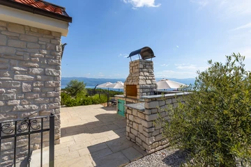 Villa in Vrbnik (Krk) with Heated Pool & Sea View