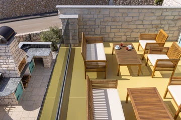 Villa in Vrbnik (Krk) with Heated Pool & Sea View