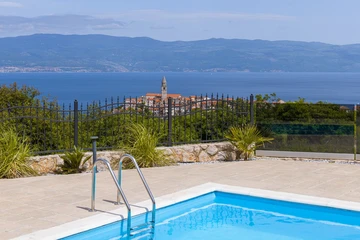 Villa in Vrbnik (Krk) with Heated Pool & Sea View