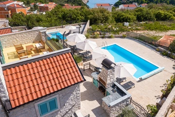 Villa in Vrbnik (Krk) with Heated Pool & Sea View