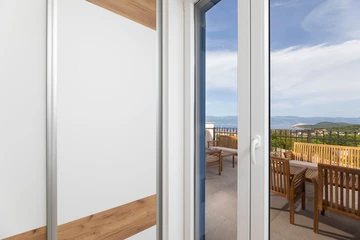 Heated-Pool Villa with Sea Views in Vrbnik