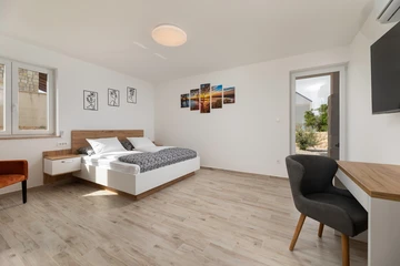 Heated-Pool Villa with Sea Views in Vrbnik