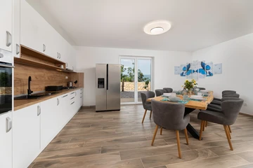 Heated-Pool Villa with Sea Views in Vrbnik