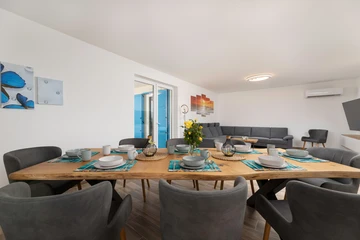 Heated-Pool Villa with Sea Views in Vrbnik