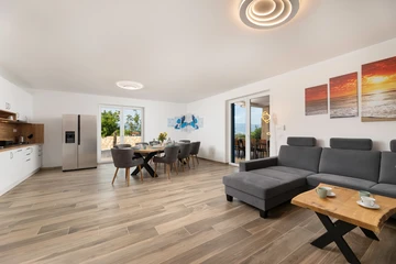 Heated-Pool Villa with Sea Views in Vrbnik