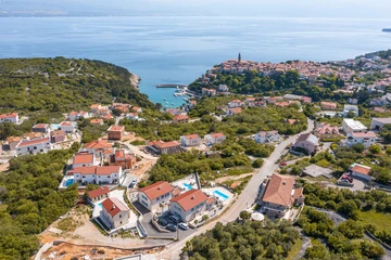 Heated-Pool Villa with Sea Views in Vrbnik