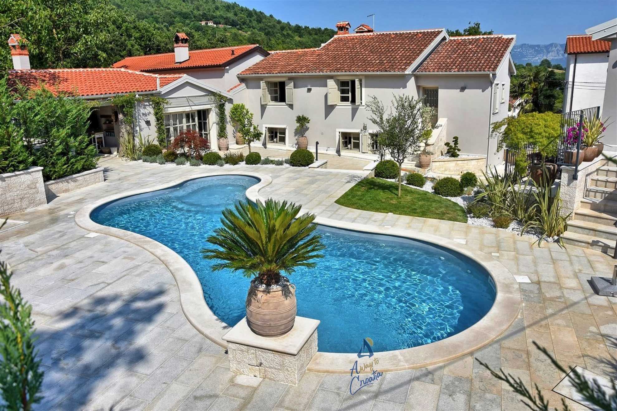 Image of Unique beautifully designed villa with pool for groups up to 10 guests