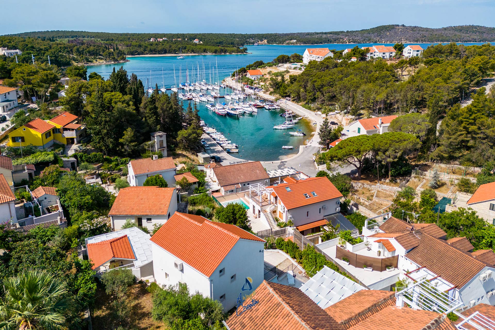 Image of Charming 4-BR Villa with Heated Pool and Sea Views, Close to Beach