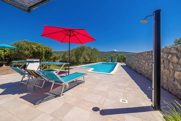 Villa with Private Pool and Sea View in Kornić
