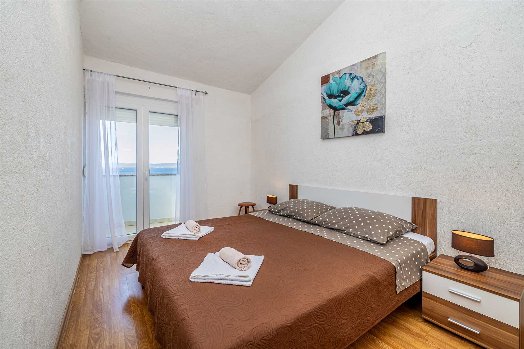 Appartamento STARA BAŠKA con vista mare