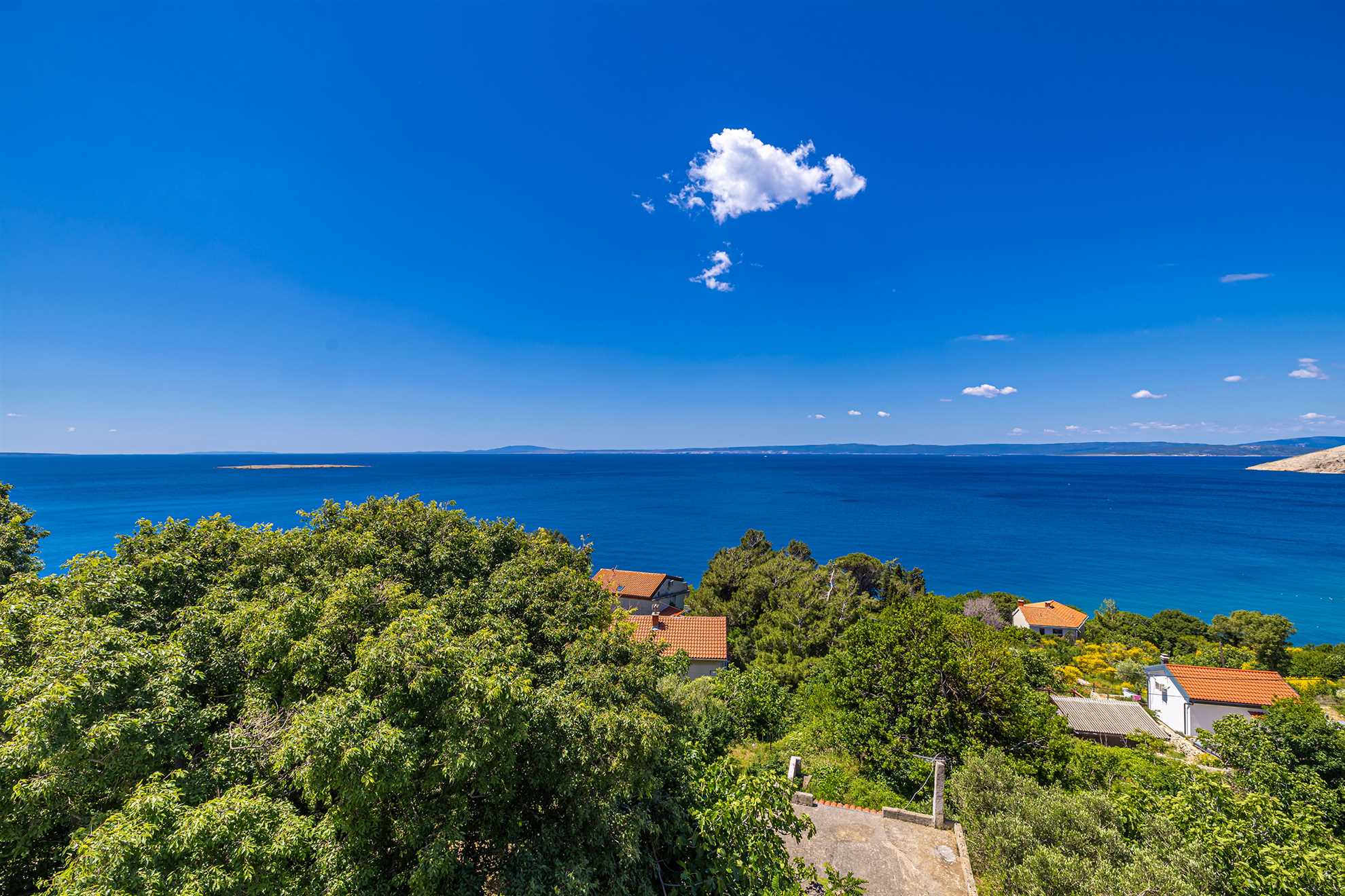 Appartamento STARA BAŠKA con vista mare