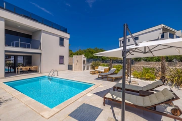 Apartment in Krk with Private Pool and Sea View