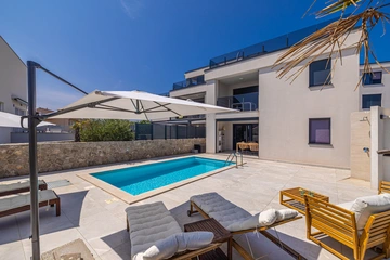 Apartment in Krk with Private Pool and Sea View