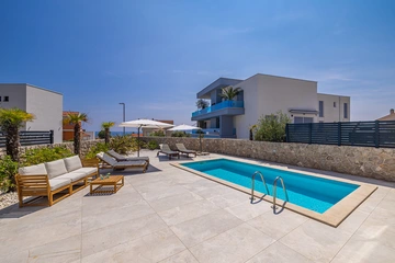 Apartment in Krk with Private Pool and Sea View