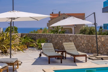 Apartment in Krk with Private Pool and Sea View