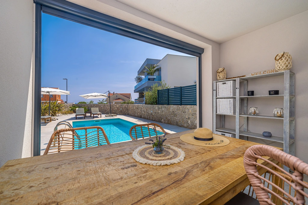 Apartment in Krk with Private Pool and Sea View