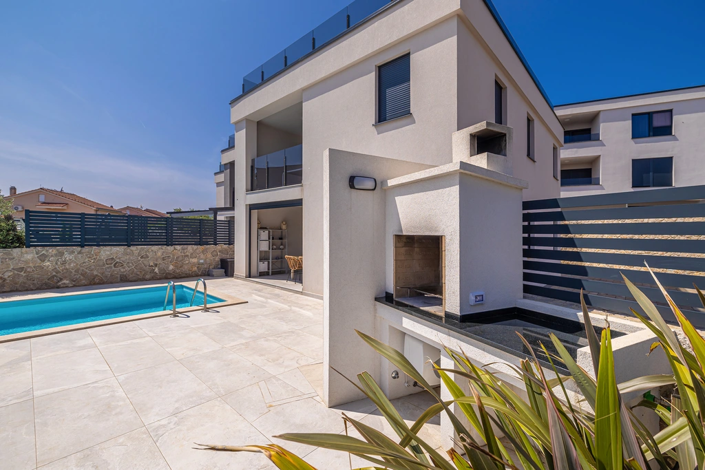 Apartment in Krk with Private Pool and Sea View