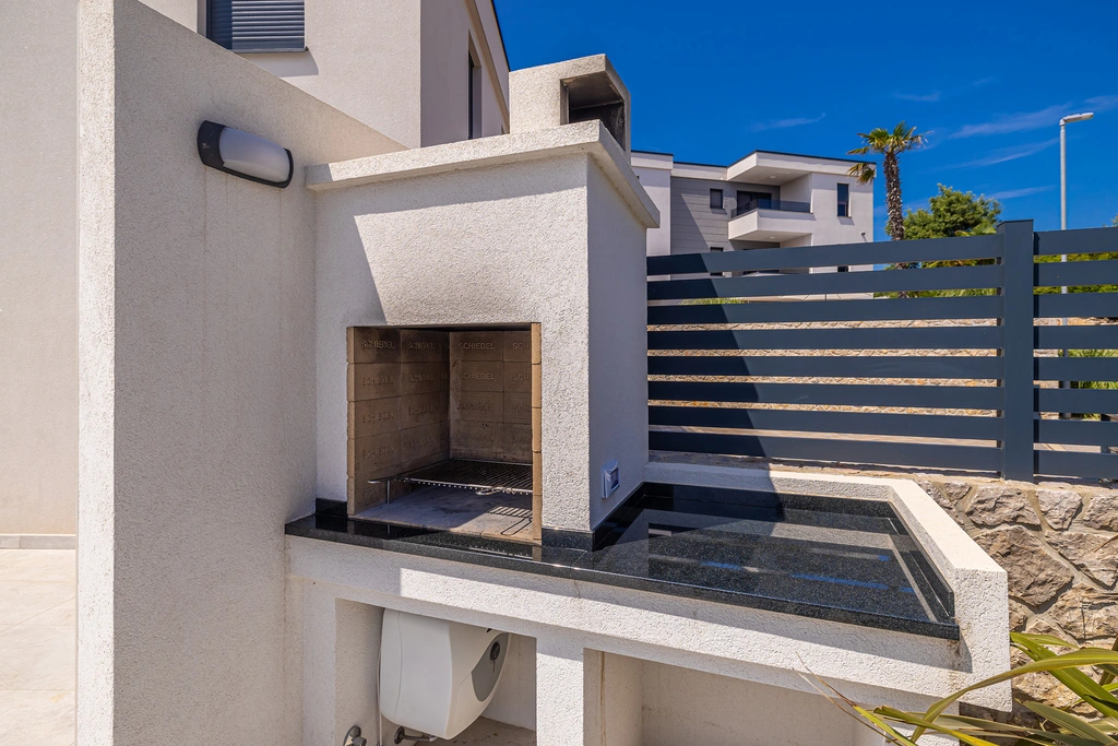 Apartment in Krk with Private Pool and Sea View