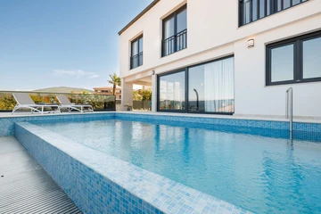 Vrbnik Villa with Private Heated Pool & Sea View