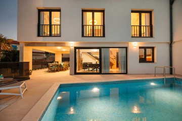 Vrbnik Villa with Private Heated Pool & Sea View