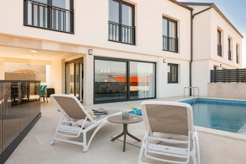 Vrbnik Villa with Private Heated Pool & Sea View