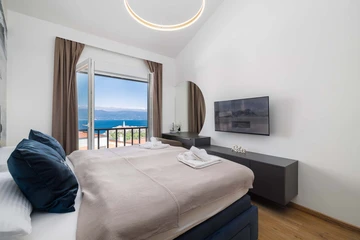 Vrbnik Villa with Private Heated Pool & Sea View