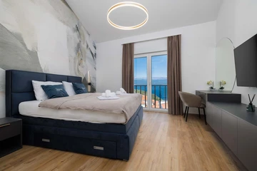 Vrbnik Villa with Private Heated Pool & Sea View