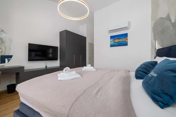 Vrbnik Villa with Private Heated Pool & Sea View