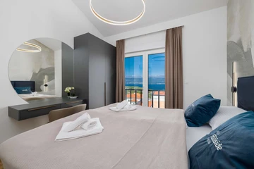 Vrbnik Villa with Private Heated Pool & Sea View