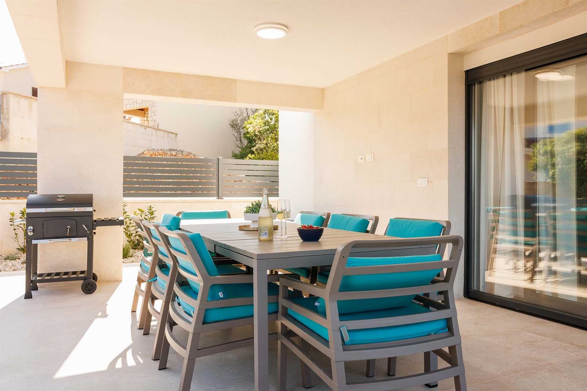 Villa SUNSET I with private pool and beautiful sea view